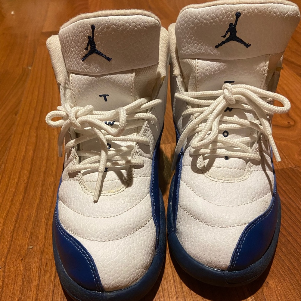Jordan 12s Blue & White